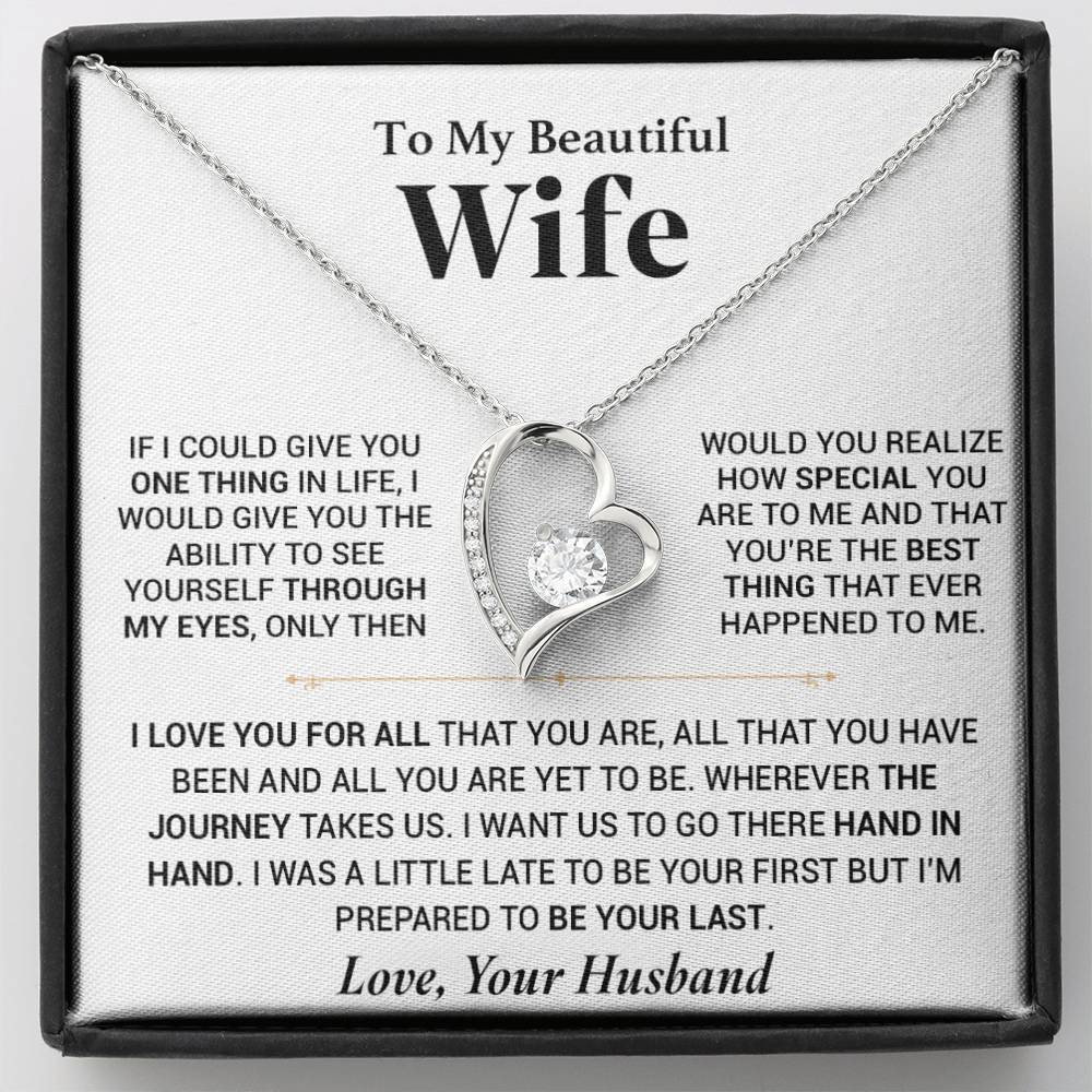 To My Wife Necklace, Christmas Gift For Wife, Christmas Gifts For Her, Wife Gift 19_7