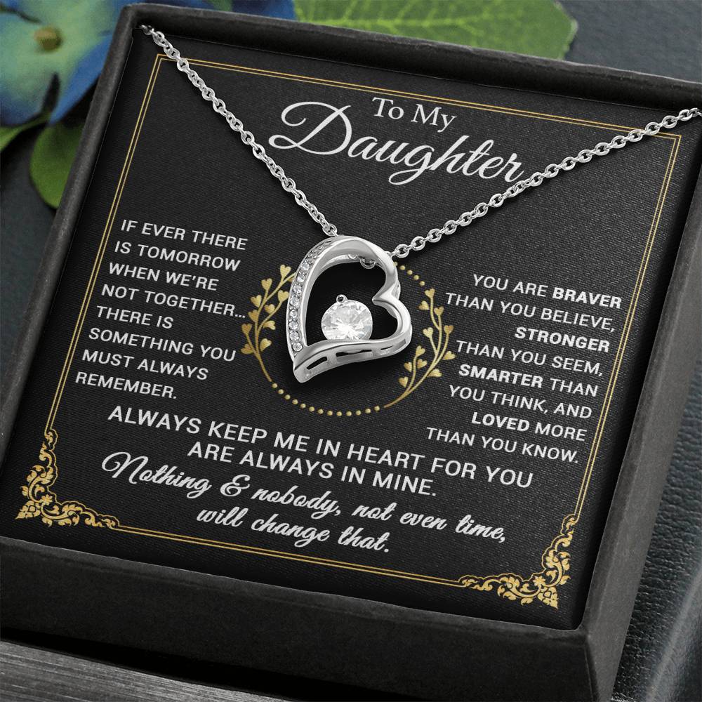 To My Daughter Necklace, Gift From Mom, Dad, Christmas Gift 4_11