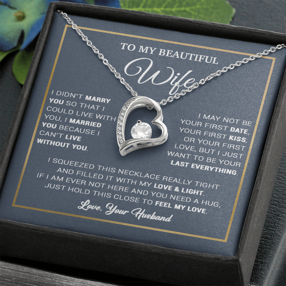 To My Wife Necklace, Gift For Wife, Anniversary Gift For Wife, Christmas Gift 13_12