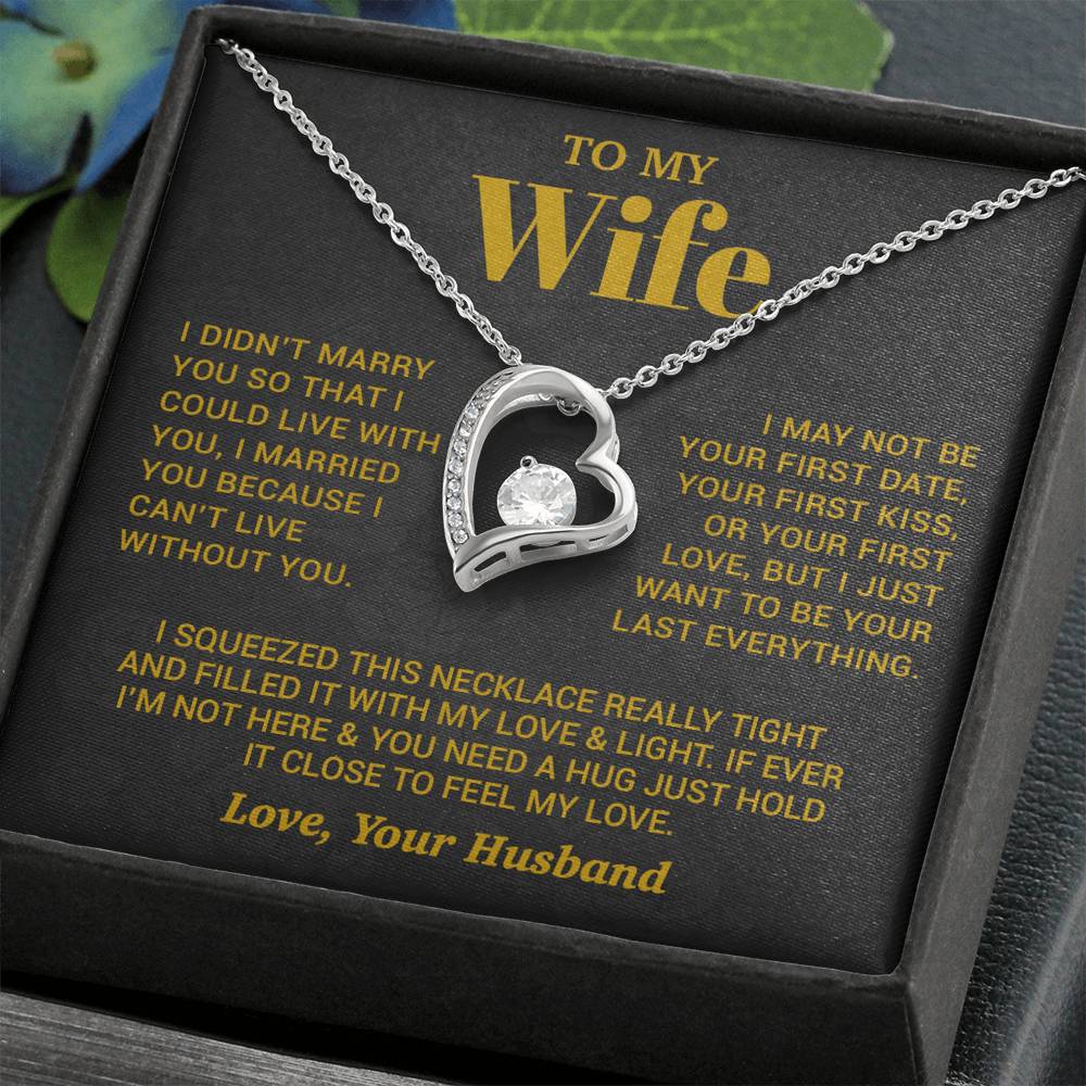 To My Wife Necklace, Christmas Gifts For Women, Anniversary Gift For Wife 27_9