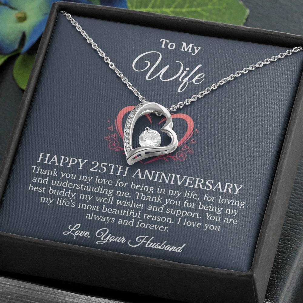 25th Anniversary Gift For Wife, 25 Year Anniversary Gifts, 25th Wedding Anniversary Gift Ideas_Blue