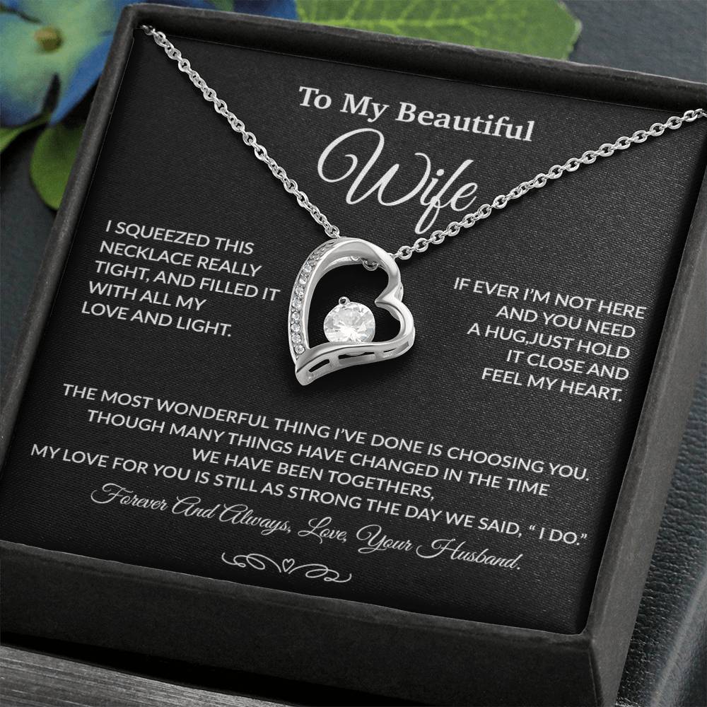 To My Wife Necklace, Gift For Wife, Anniversary Gift For Wife, Necklace For Wife 27_9