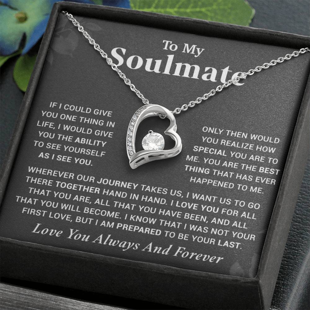 To My Soulmate Necklace Gift For Wife Girlfriend Birthday Anniversary Christmas 20_7_Gray