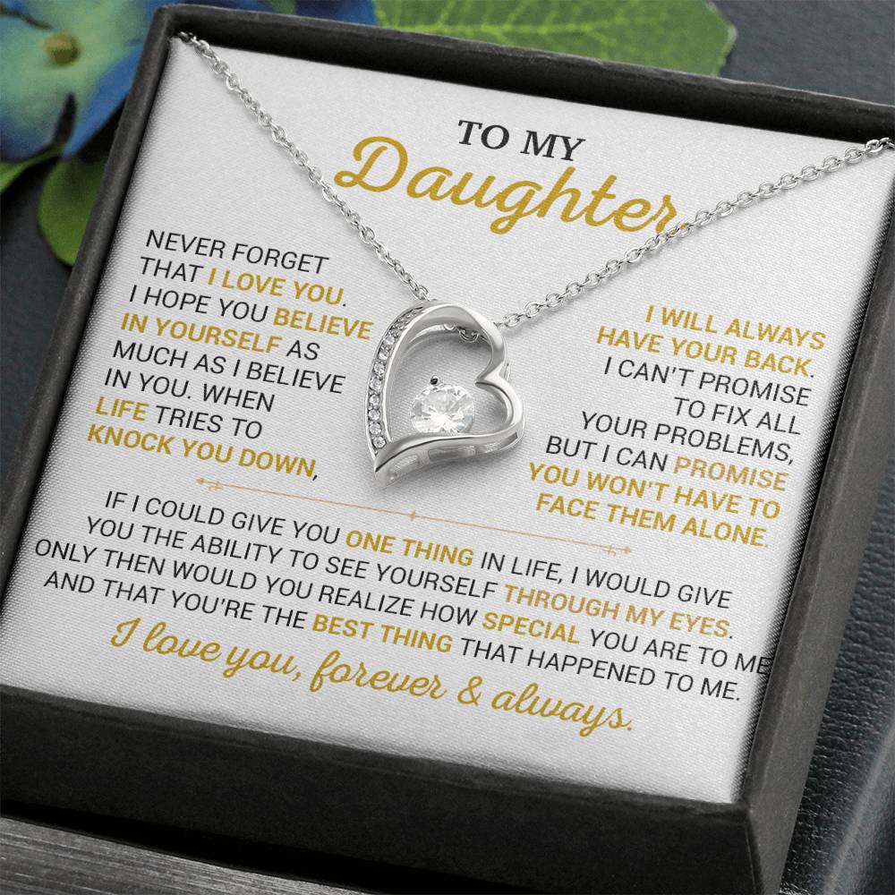 To My Daughter Necklace, Gift for Daughter from Dad,Daughter Father Necklace 10_9