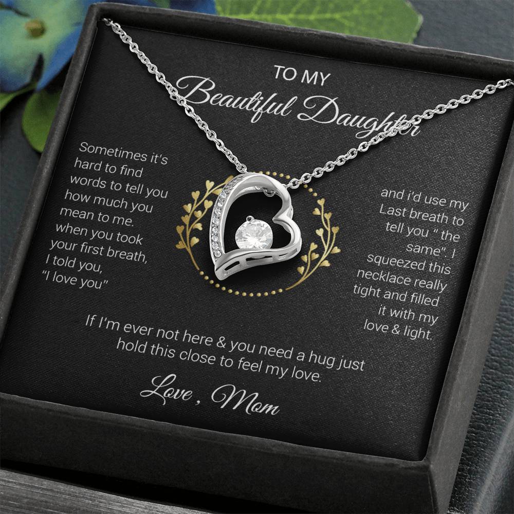 To My Beautiful Daughter Gift For Daughter From Mom, Daughters Birthday