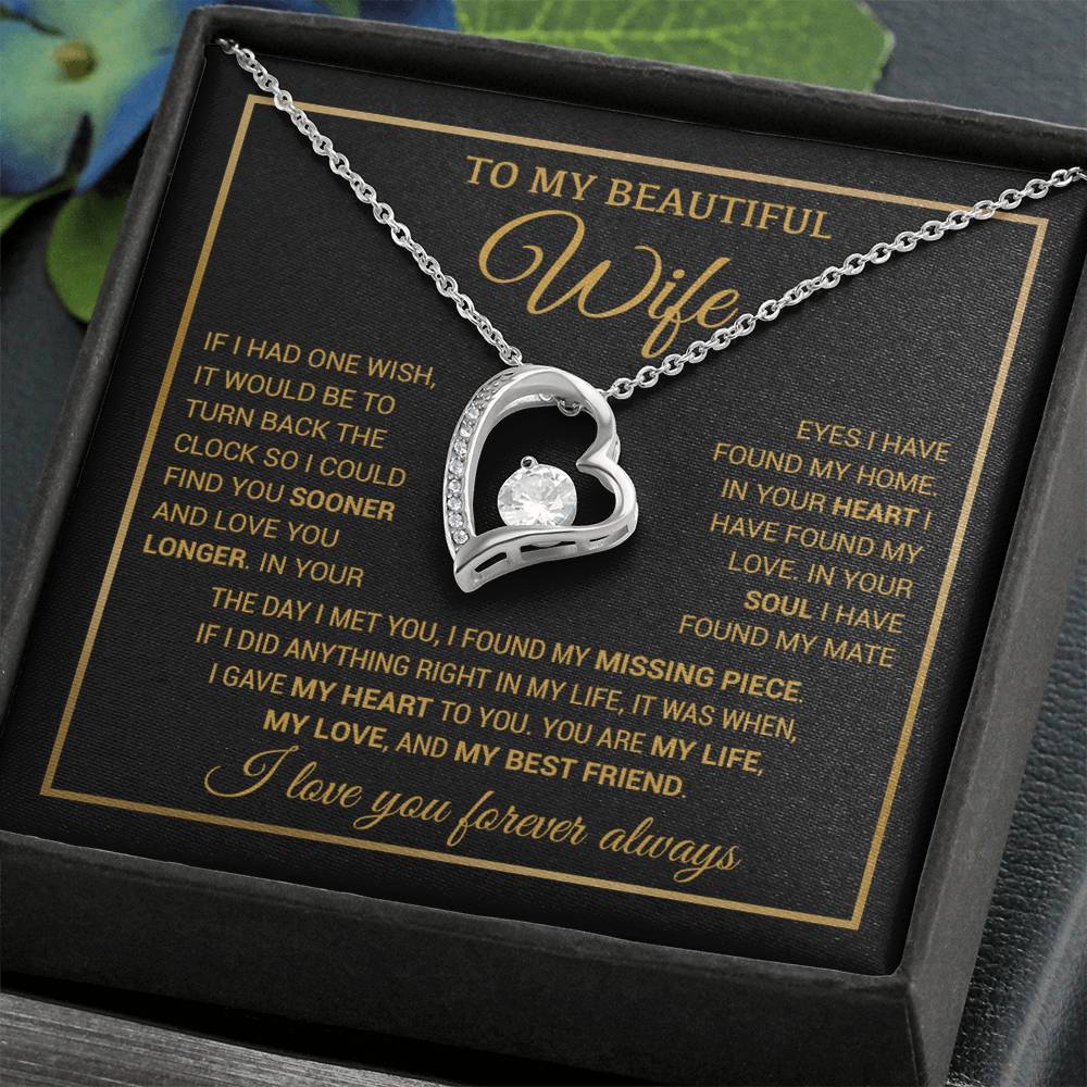 To My Wife Necklace, Christmas Gifts For Women, Anniversary Gift For Wife 6_11