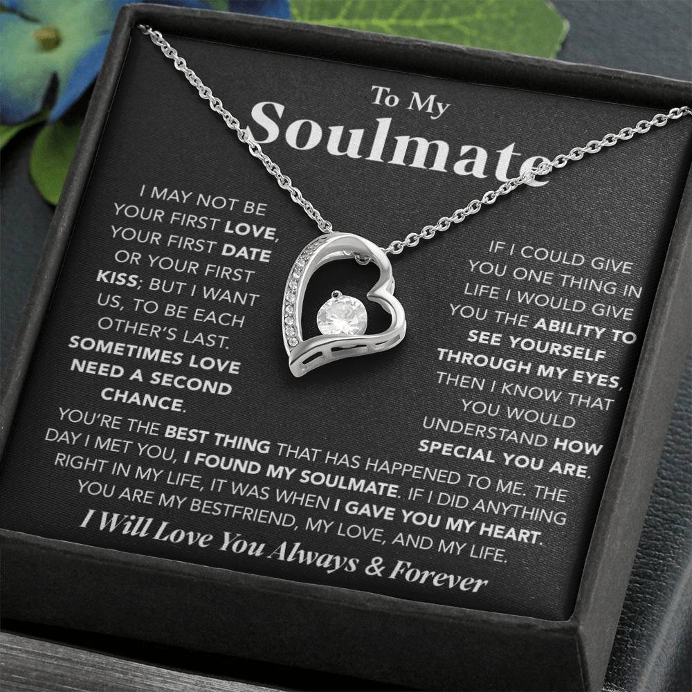 To My Soulmate Necklace Gift For Wife Girlfriend Birthday Anniversary Christmas 24_7