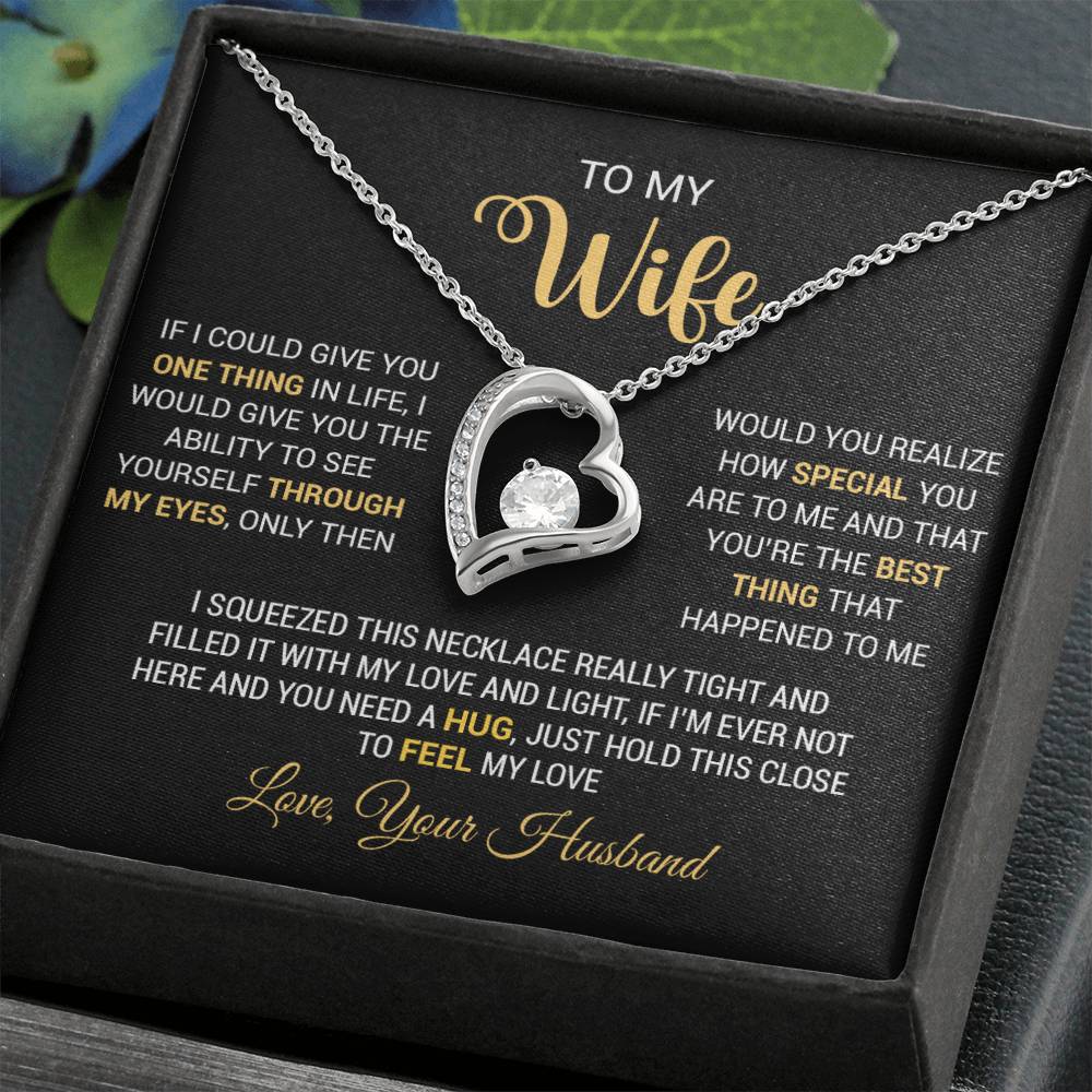 To My Wife Necklace, Gift For Wife, Anniversary Gift For Wife, Christmas Gift 25_9