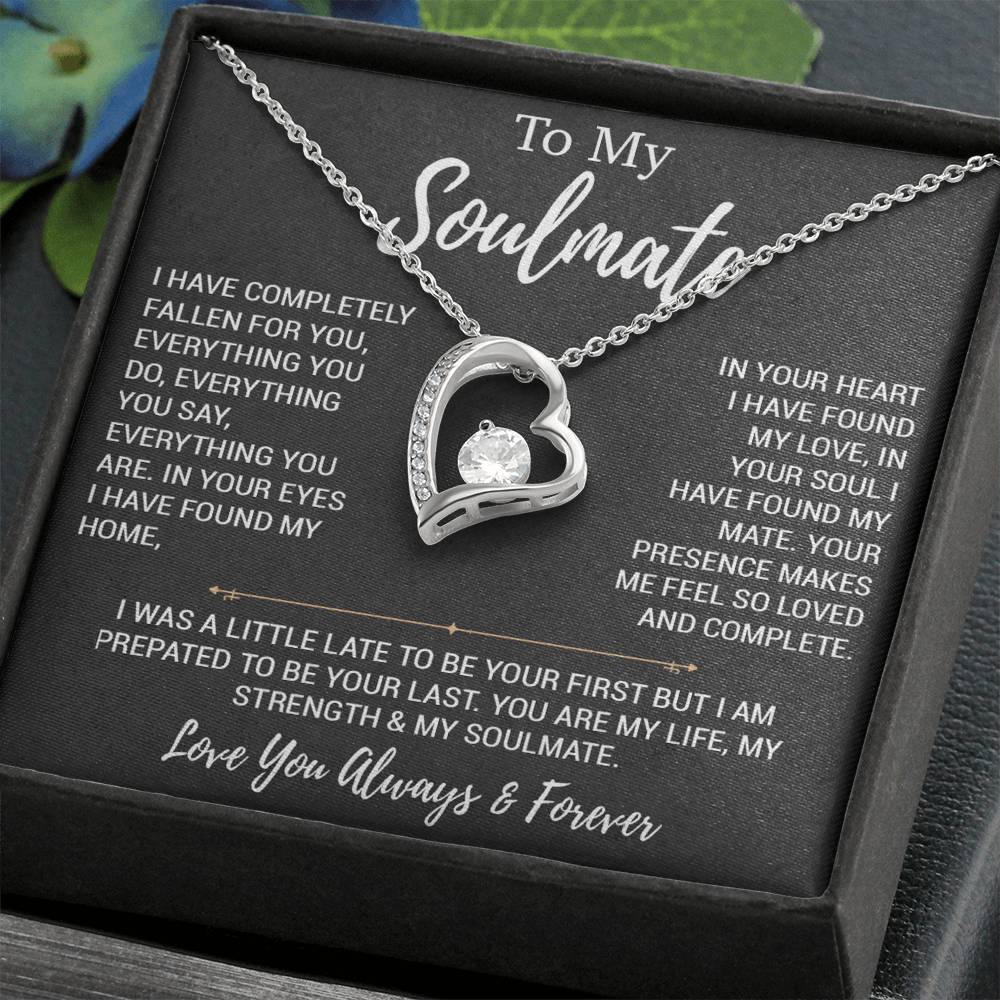 To My Soulmate Necklace, Birthday Gifts For Her, Christmas Gift For Soulmate 14_9