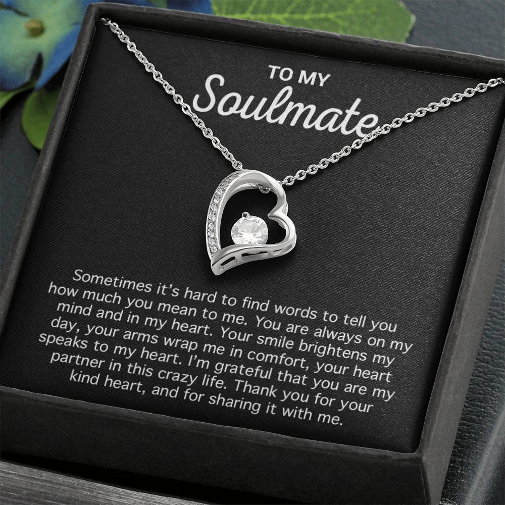 To My Soulmate Necklace, Gift For Wife, Anniversary Gift, Christmas Gift 9_11