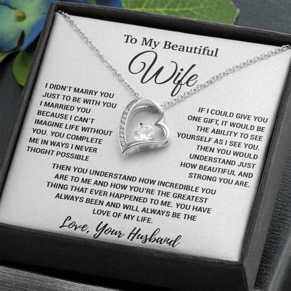 To My Wife Necklace, Christmas Gifts For Women, Anniversary Gift For Wife 8_11