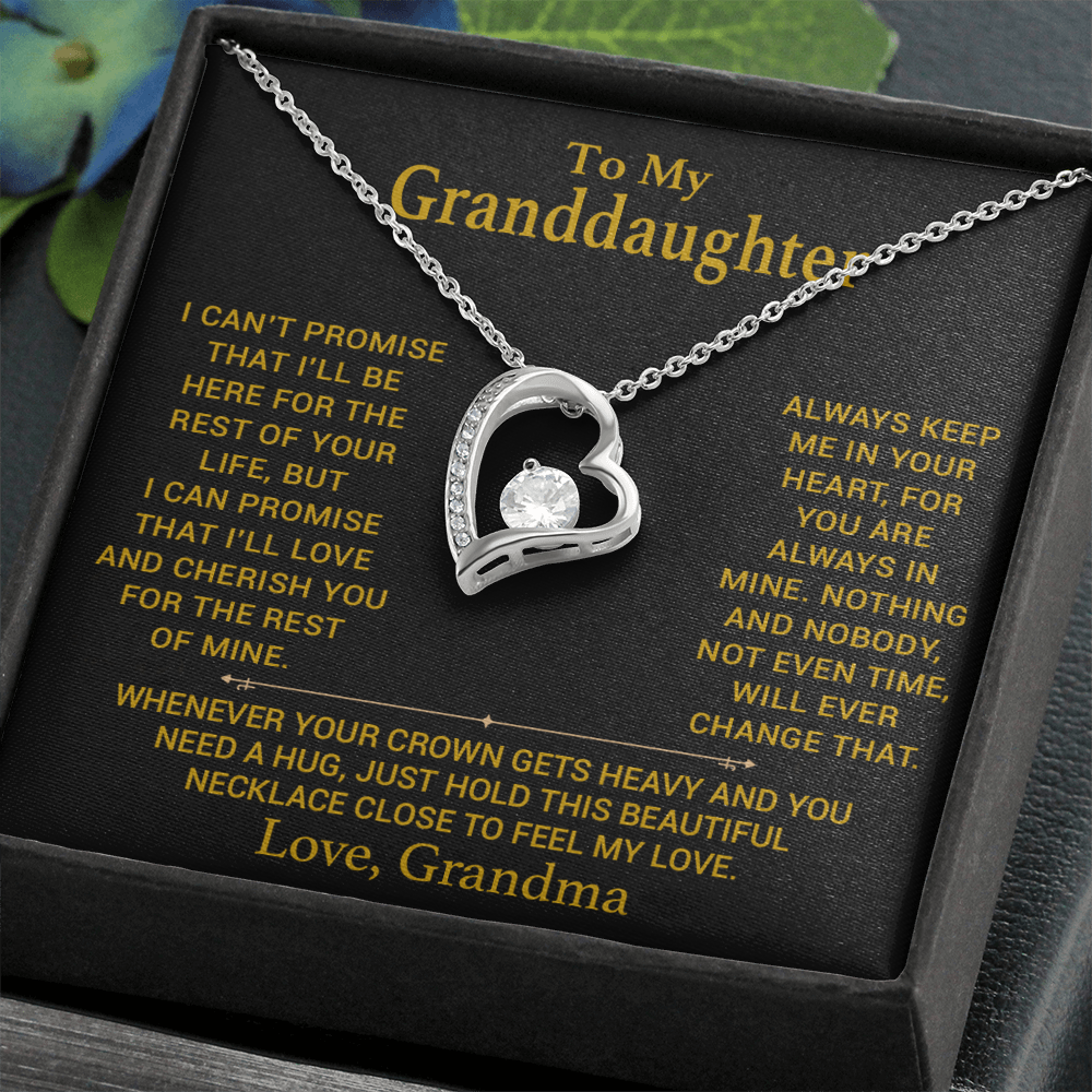To My Granddaughter Necklace, Granddaughter Gift from Grandma, Gift from Grandpa_26_9