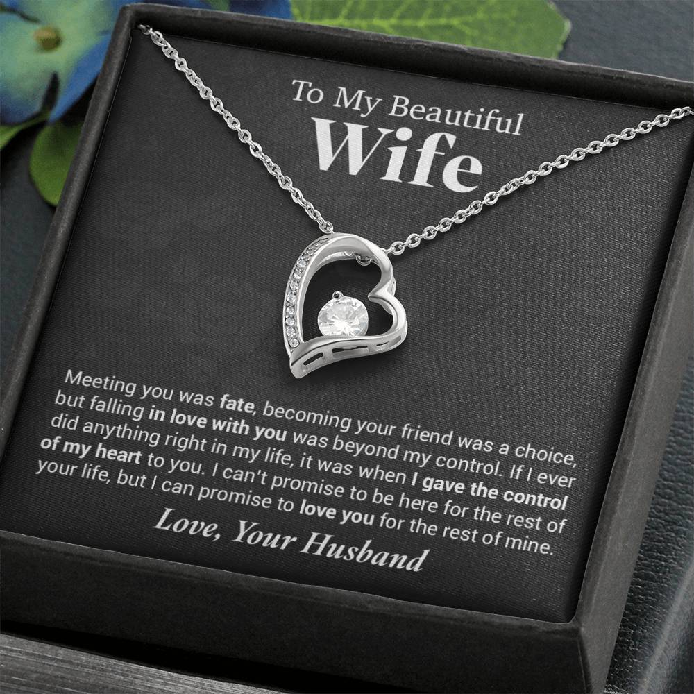 To My Wife Necklace, Christmas Gifts For Her, Wife Gift, Christmas Gift For Wife
