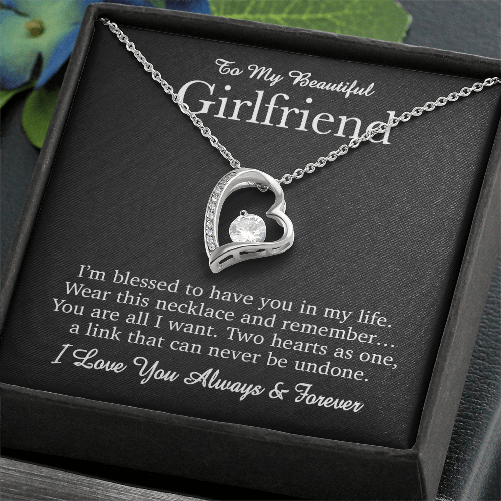 To My Girlfriend Necklace, Valentines Day Gift, Girlfriend Gifts, Girlfriend Birthday Gifts 22_4