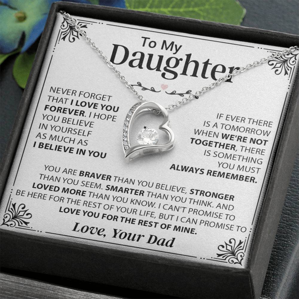 To My Daughter Necklace Gift for Daughter from Dad,Daughter Father Necklace 3_12