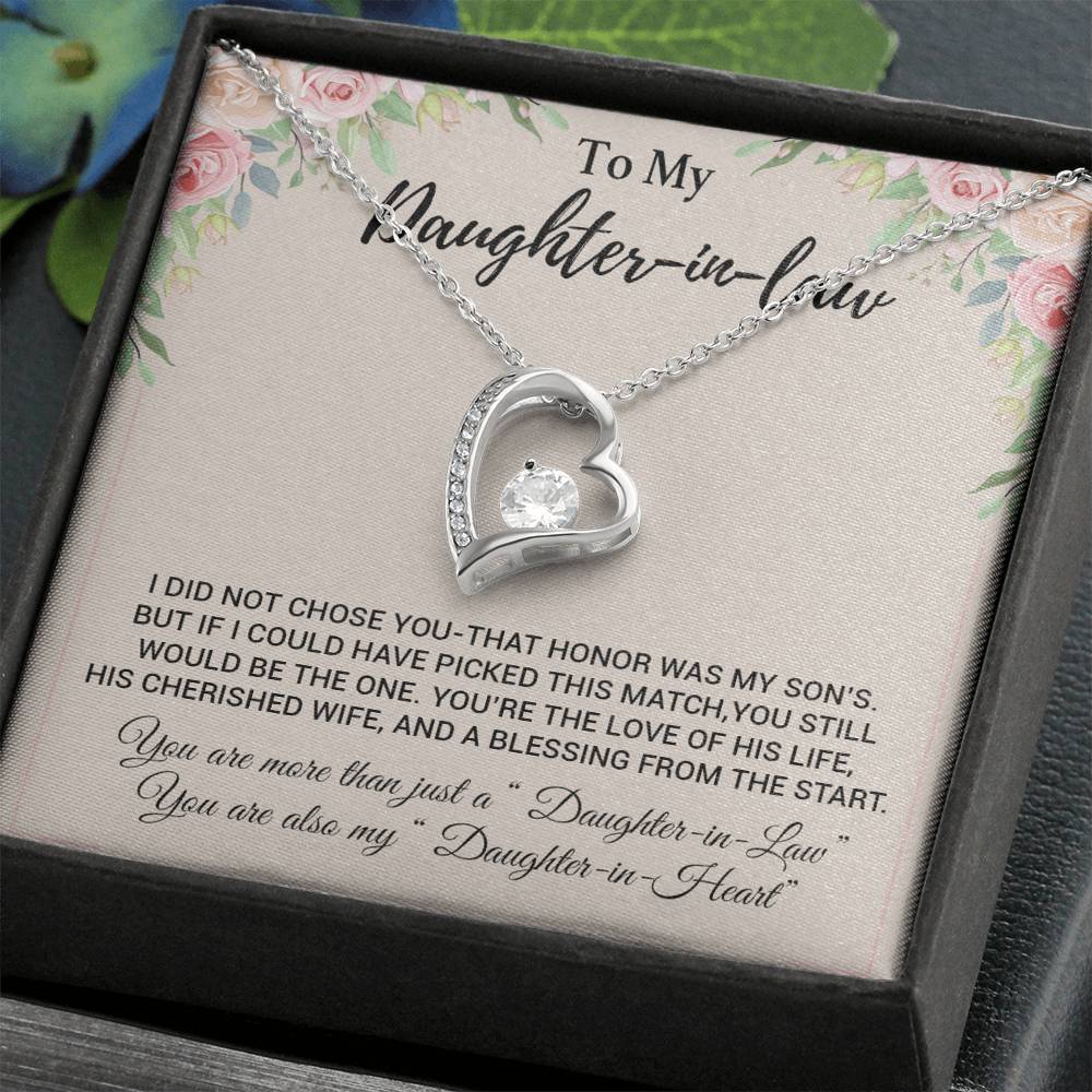 To My Daughter-In-Law Necklace, Gift For Daughter In Law, Daughter In Law Gift 8_11