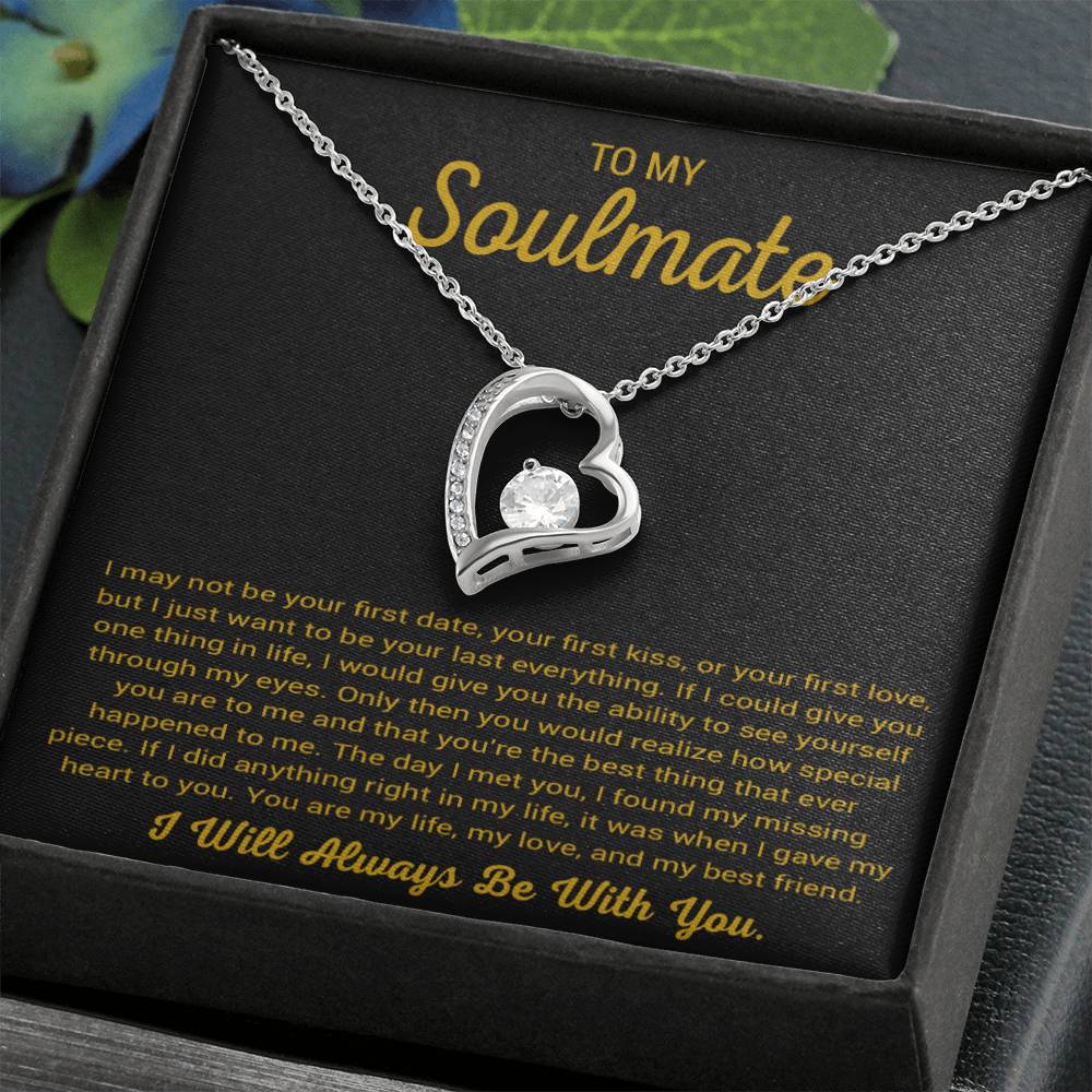 To My Soulmate Necklace, Gift for Wife, Girlfriend, Anniversary Gift 12_11