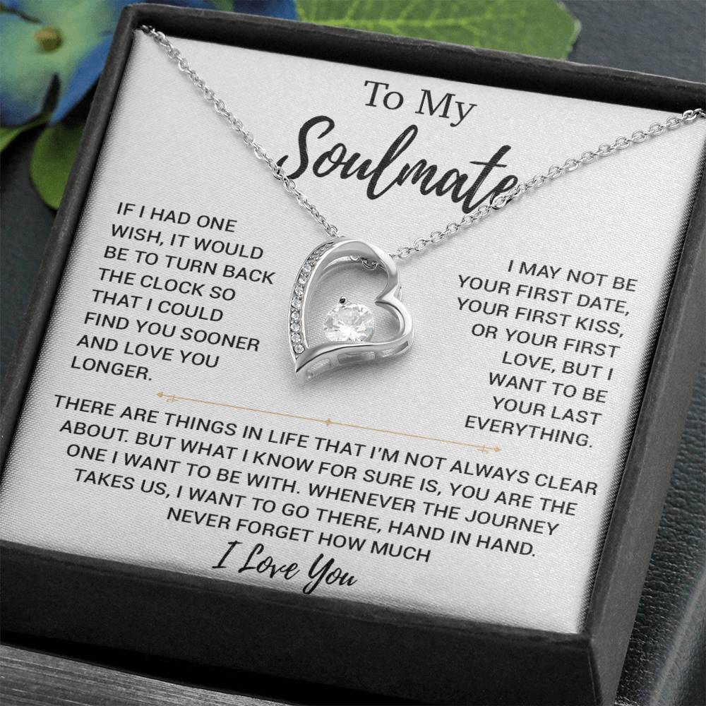 To My Soulmate Necklace, Birthday Gifts For Her, Christmas Gift For Soulmate 13_11