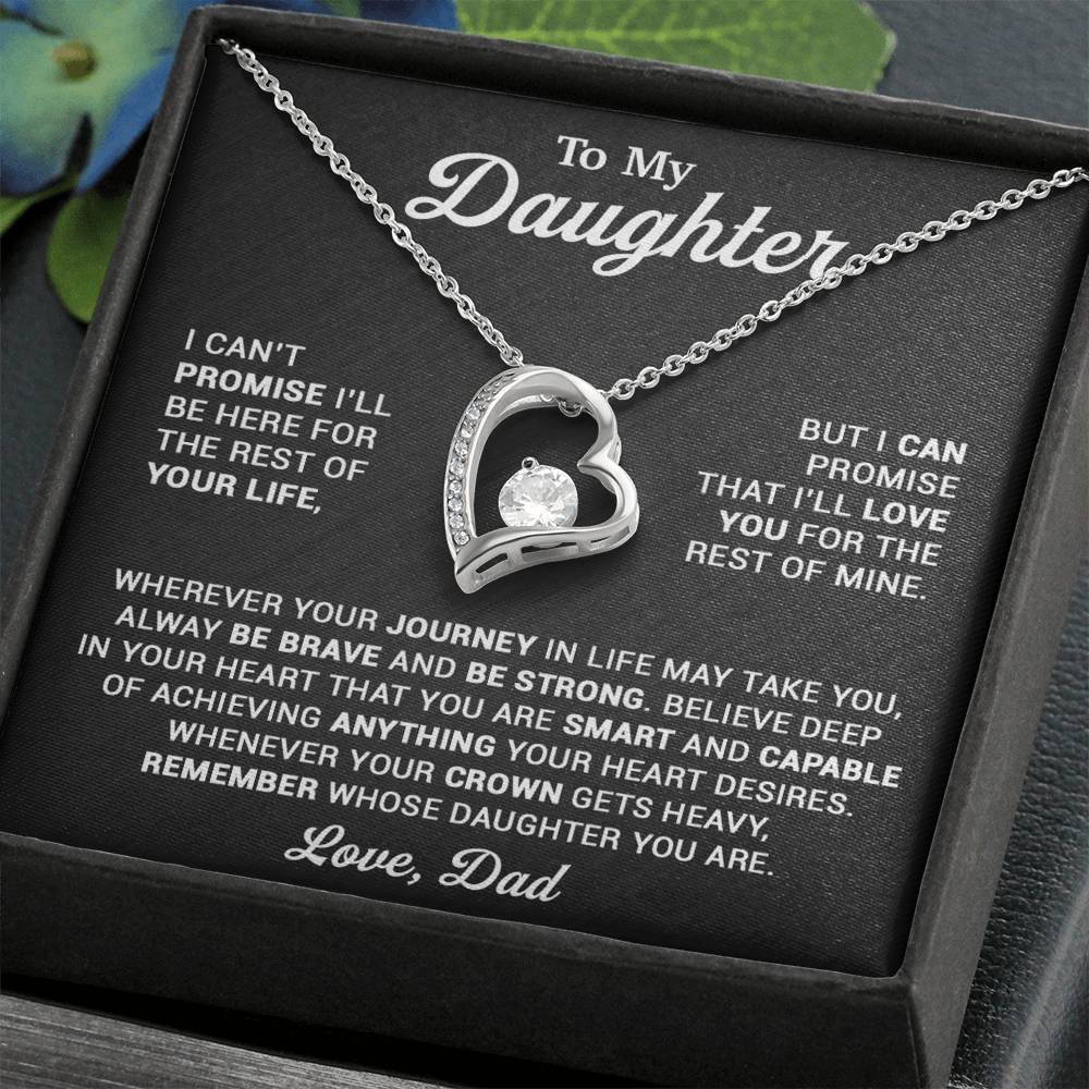 To My Daughter Necklace, Gift for Daughter from Dad, Daughter Father Necklace 12_4