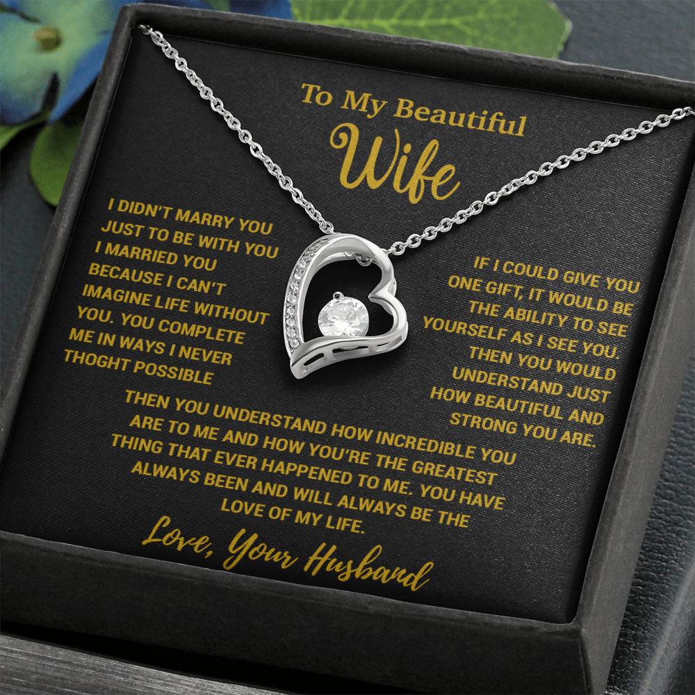 To My Wife Necklace, Vanlentines Gifts For Women, Anniversary Gift For Wife 2_1