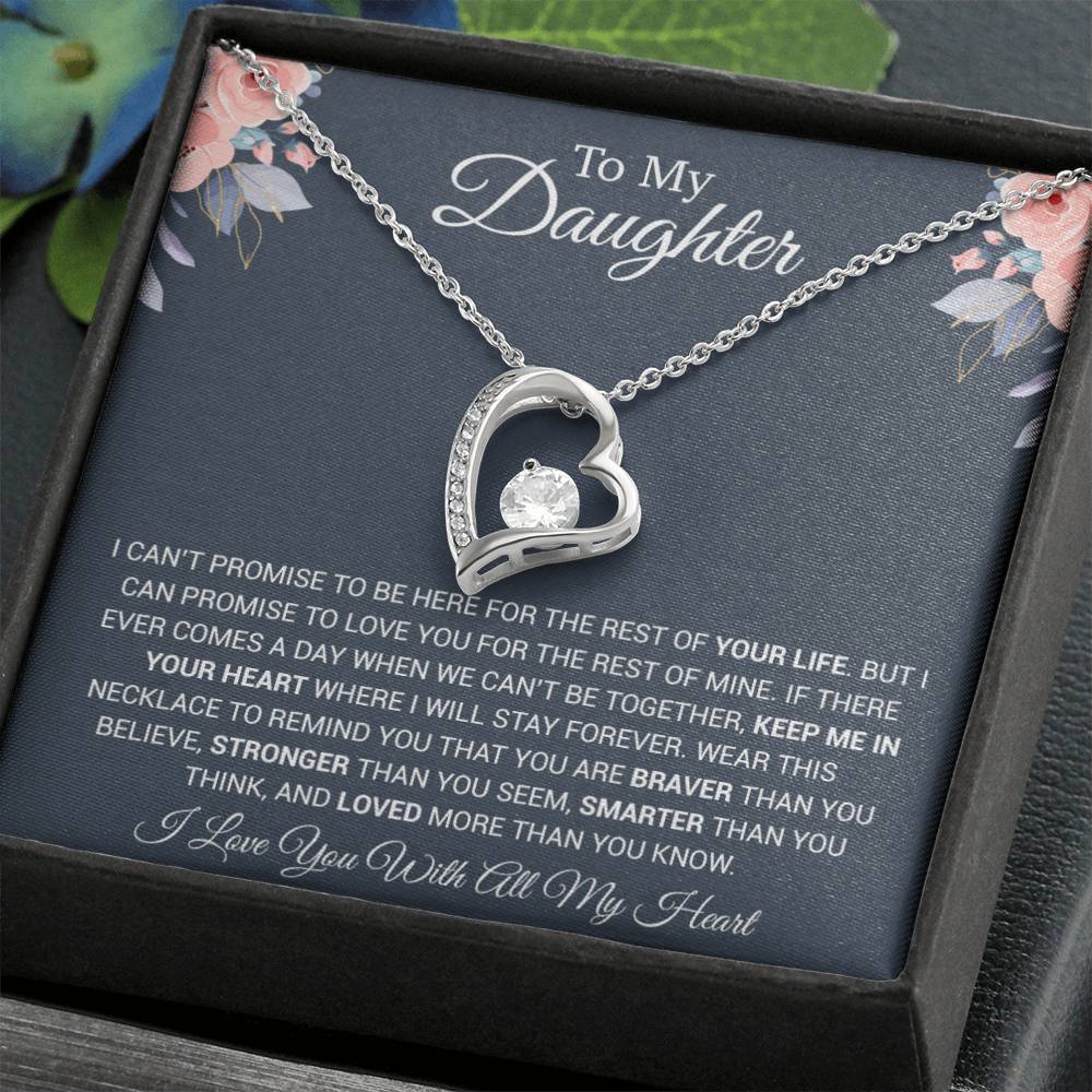 To My Daughter Necklace, Daughter Father Necklace, Daughter Gift From Dad, Mom 16_11