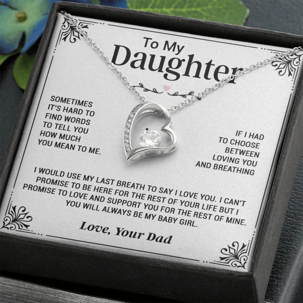To My Daughter Necklace Gift for Daughter from Dad,Daughter Father Necklace 5_12