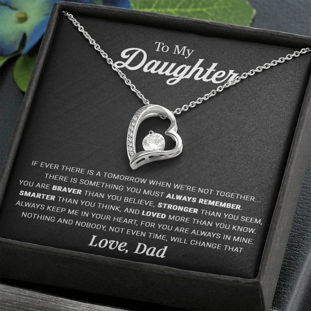 To My Daughter Necklace, Daughter Father Necklace, Daughter Gift From Dad 10_4