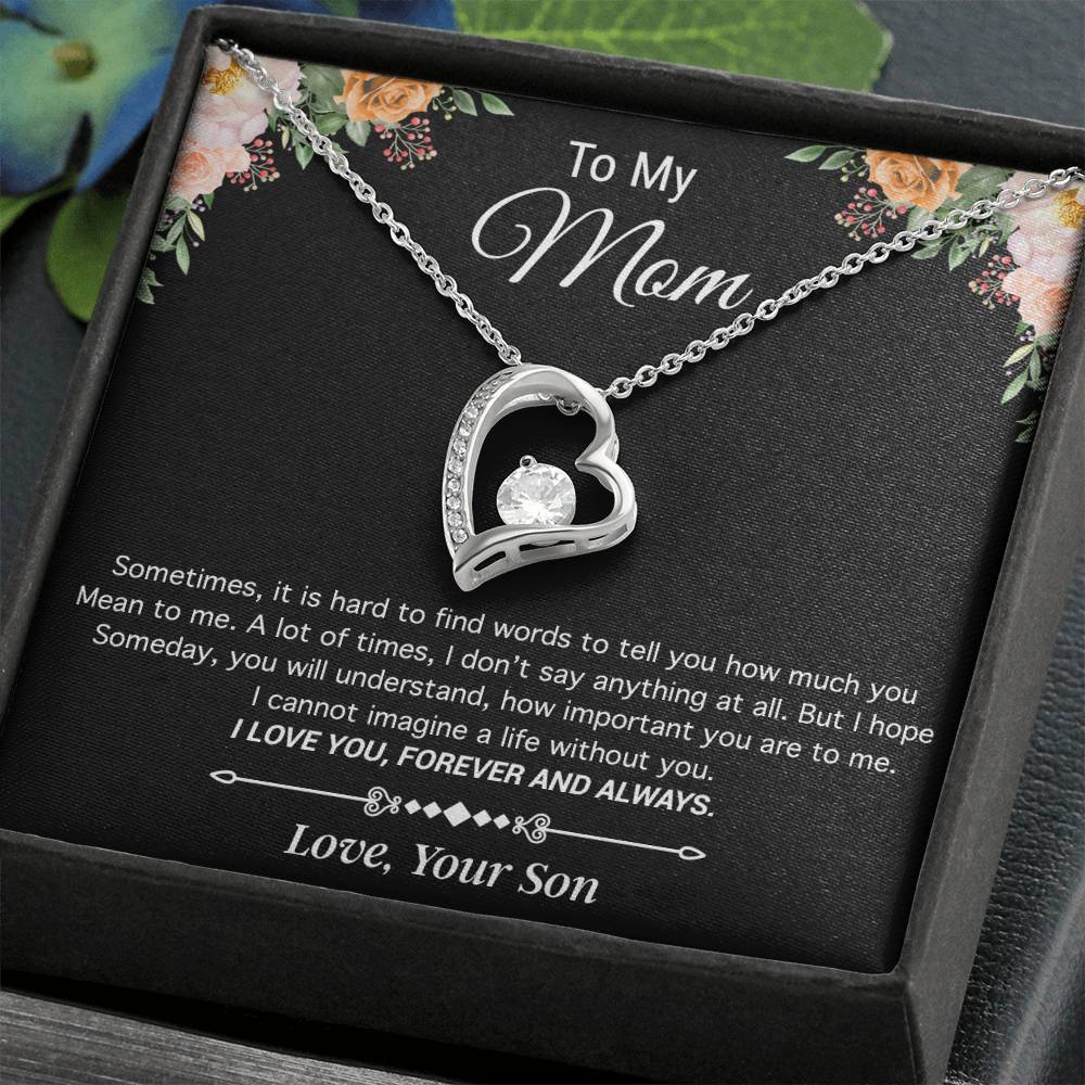 To My Mom Necklace, Mother's Day Gifts To Mom, Mom Gift From Daughter, Gifts for Mom from Son 6_3