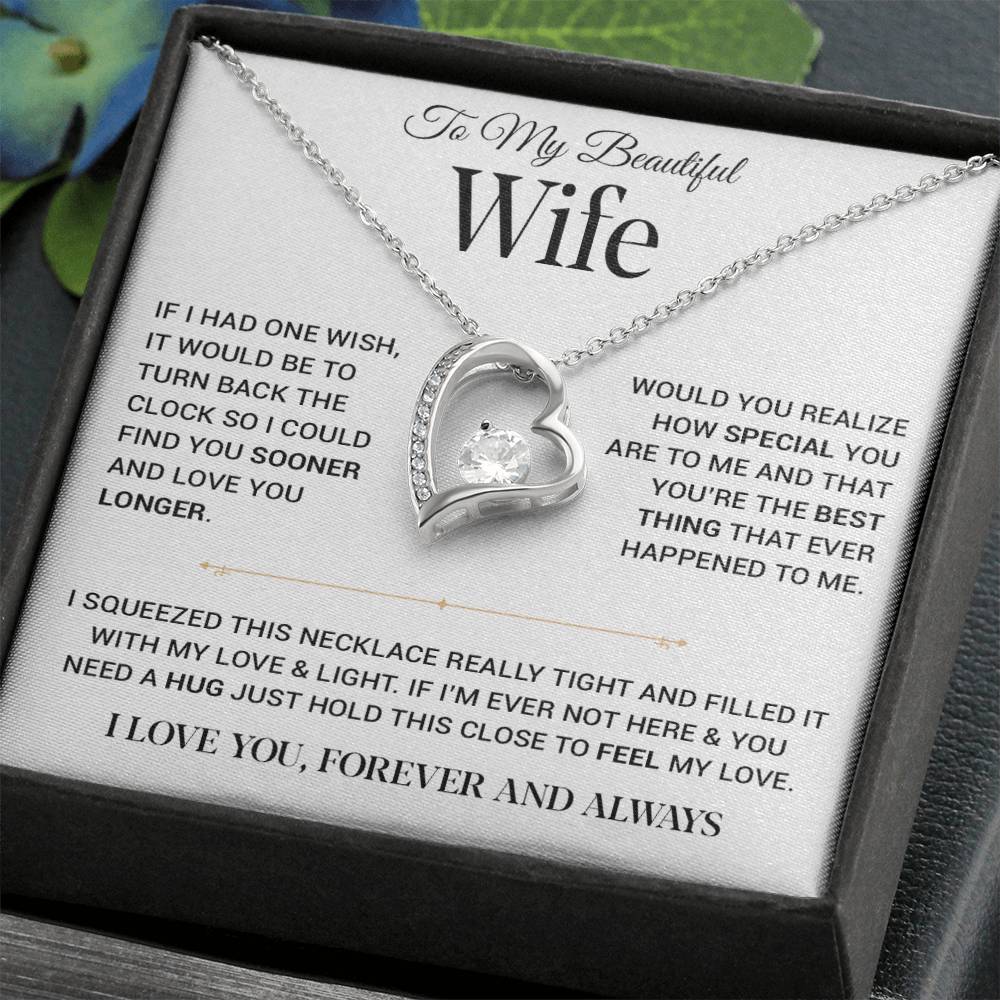 To My Wife Necklace, Gift For Wife, Anniversary Gift For Wife, Christmas Gift 26_11