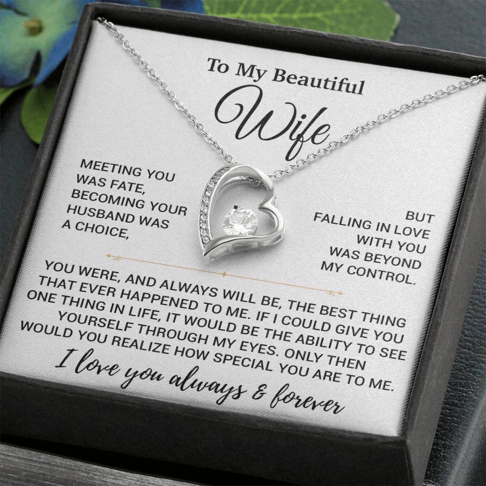 To My Wife Necklace, Christmas Gifts For Women, Anniversary Gift For Wife 8_10