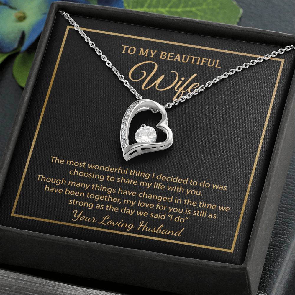To My Wife Necklace, Christmas Gifts For Women, Anniversary Gift For Wife 4_12