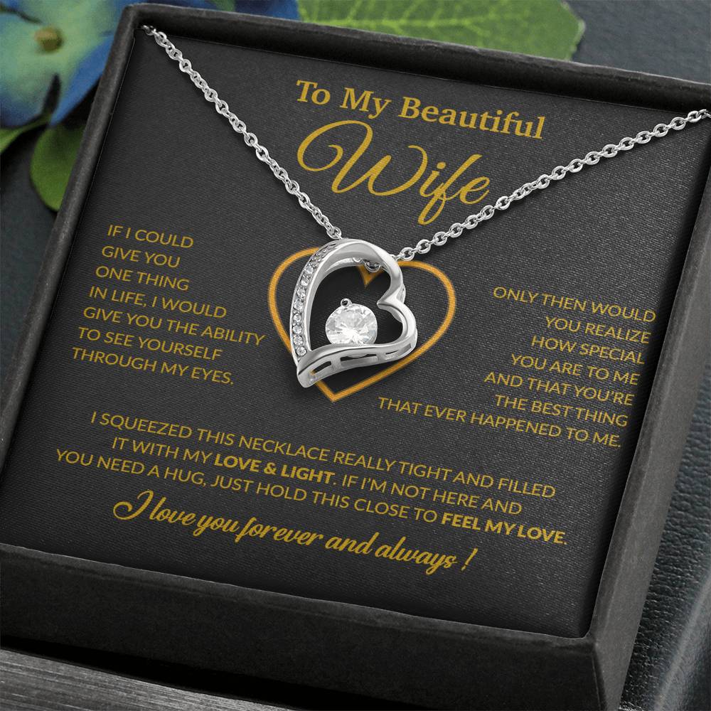 To My Wife Necklace, Christmas Gifts For Women, Anniversary Gift For Wife 16_12_2025_Gold