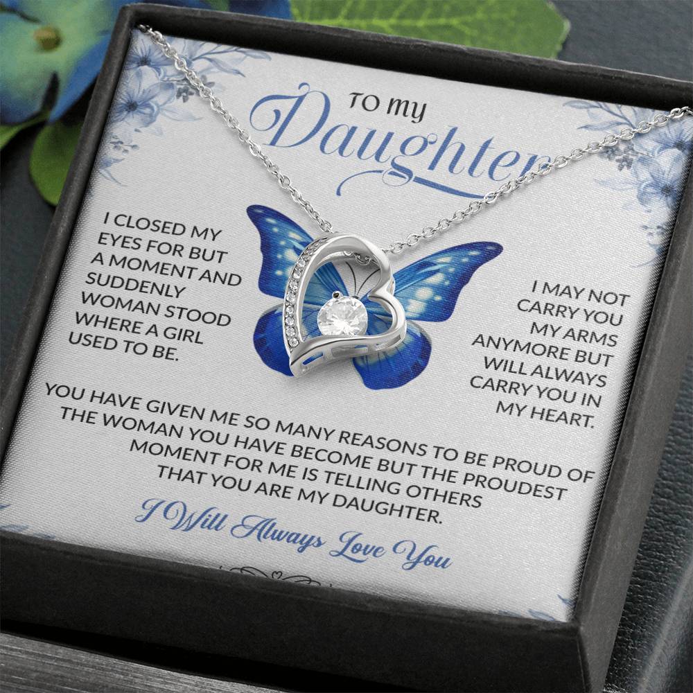 To My Daughter Necklace, Gift for Daughter from Dad, Daughter Father Necklace 30_11