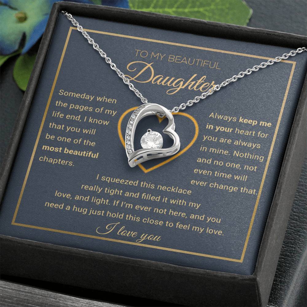 To My Daughter Necklace, Daughter Gift from Dad, Mom,Christmas Gift 13_11