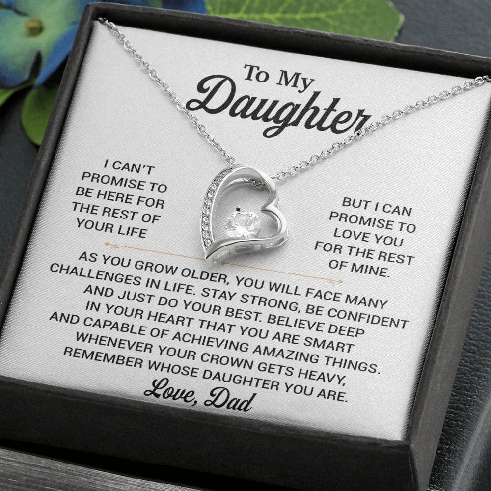 To My Daughter Necklace, Gift for Daughter from Dad, Daughter Father Necklace 9_11