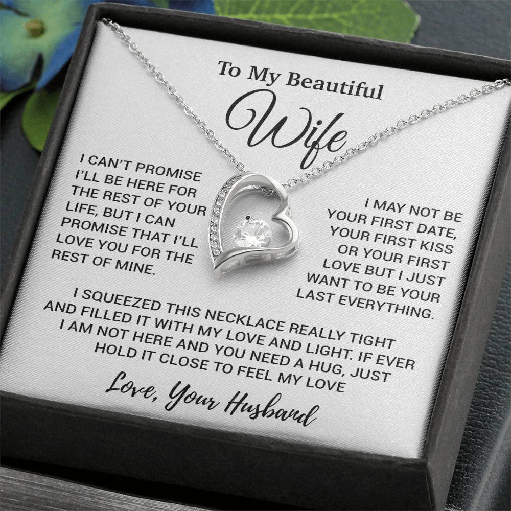 To My Wife Necklace, Christmas Gifts For Women, Anniversary Gift For Wife 2_8