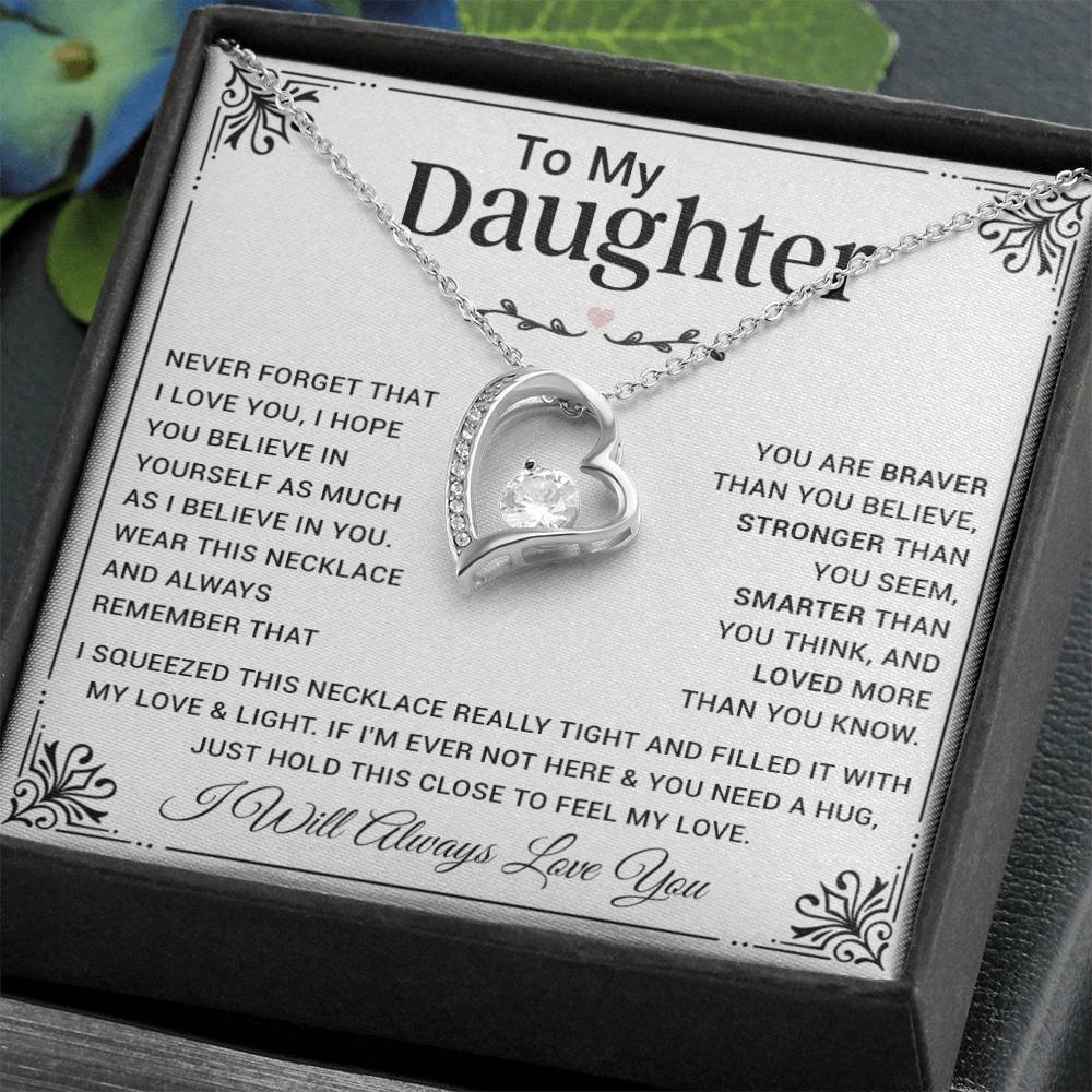 To My Daughter Necklace Gift for Daughter from Dad,Daughter Father Necklace 4_12