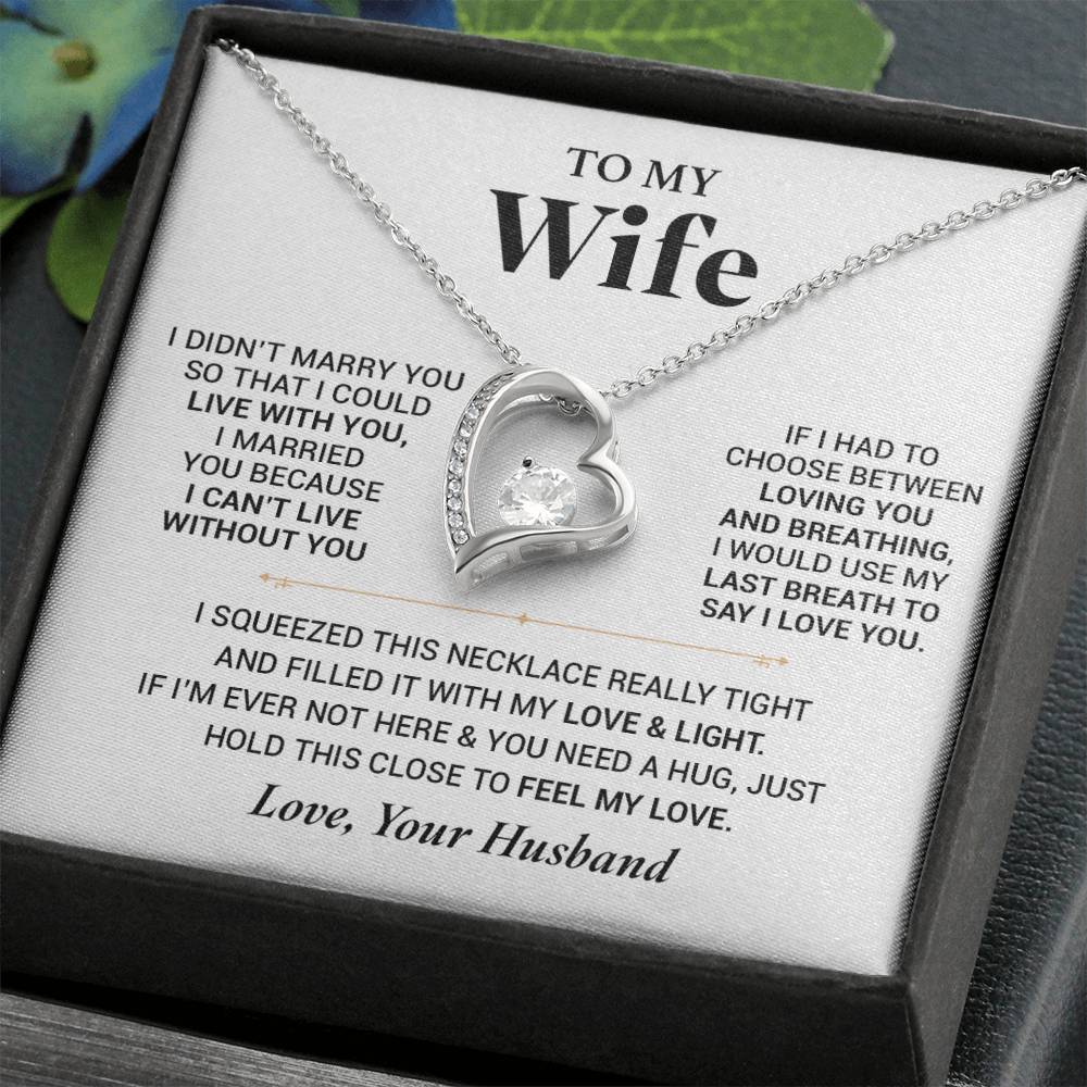 To My Wife Necklace, Christmas Gift For Wife, Christmas Gifts For Her, Wife Gift 20_7