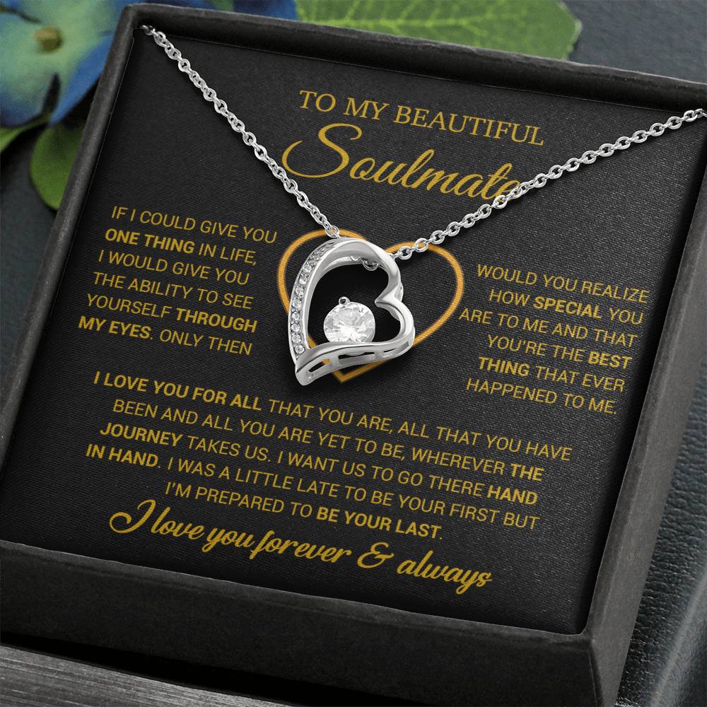 To My Soulmate Necklace, Gift For Wife From Husband, Valentiens Gift 22_12