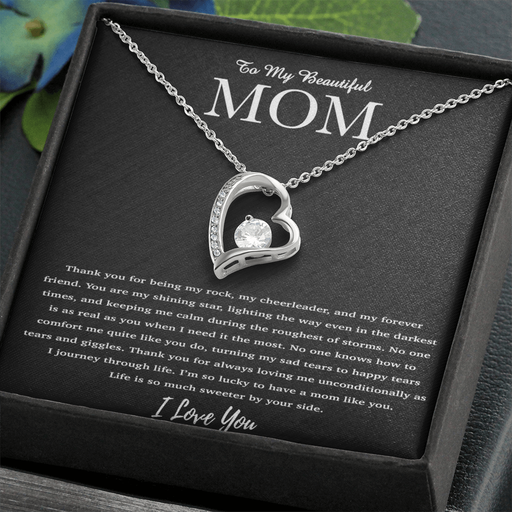 To My Mom Necklace, Gift For Mom From Daughter, Mother's Day Gifts 24_4