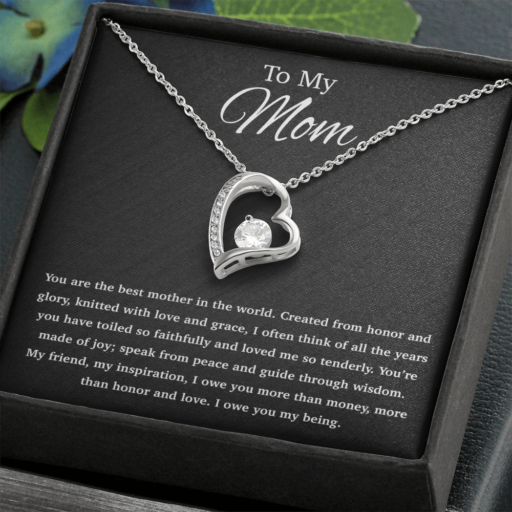 To My Mom Necklace, Gift For Mom From Daughter, Mother's Day Gifts 25_4