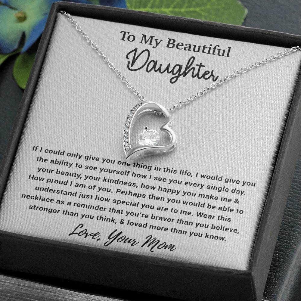 To My Daughter Necklace, Gift For Daughter From Mom, Birthday Gifts 4_10
