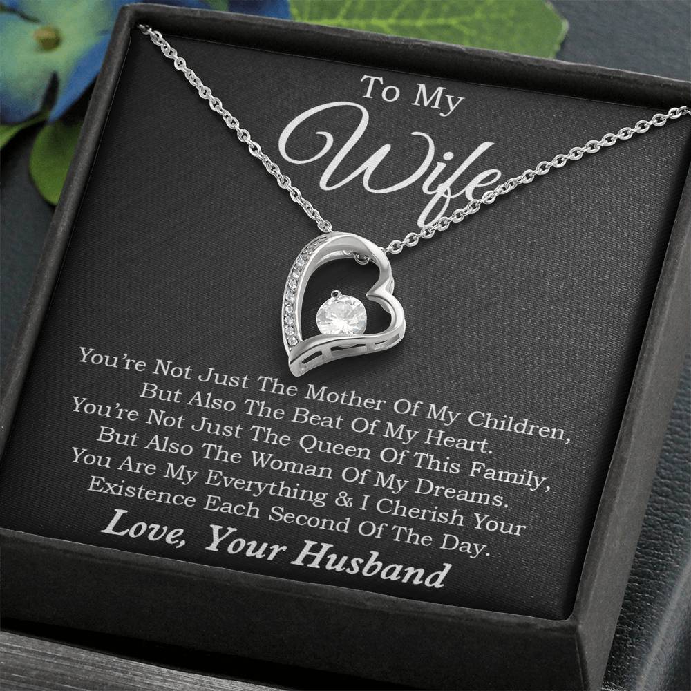 To My Wife Necklace, Mother's Day Gift from Husband, Wife Birthday Gift 23_2