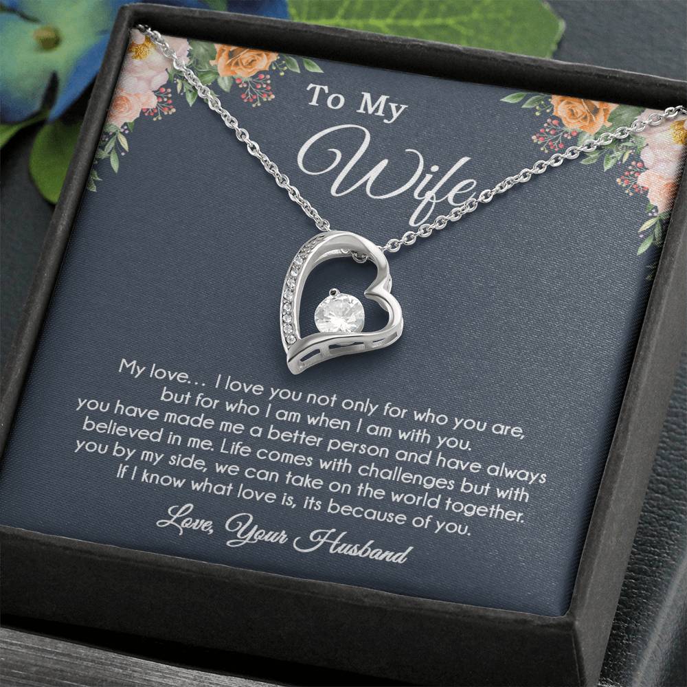 To My Wife Necklace, Wife Gift From Husband, Wife Husband Necklace, Christmas Gift 6_9