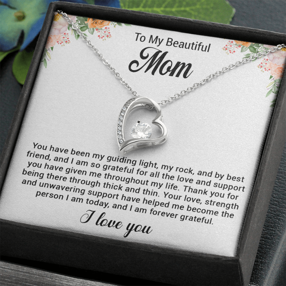 To My Mom Necklace, Mom Gift, Mom Mother's Day Gifts, Mom Gift From Son