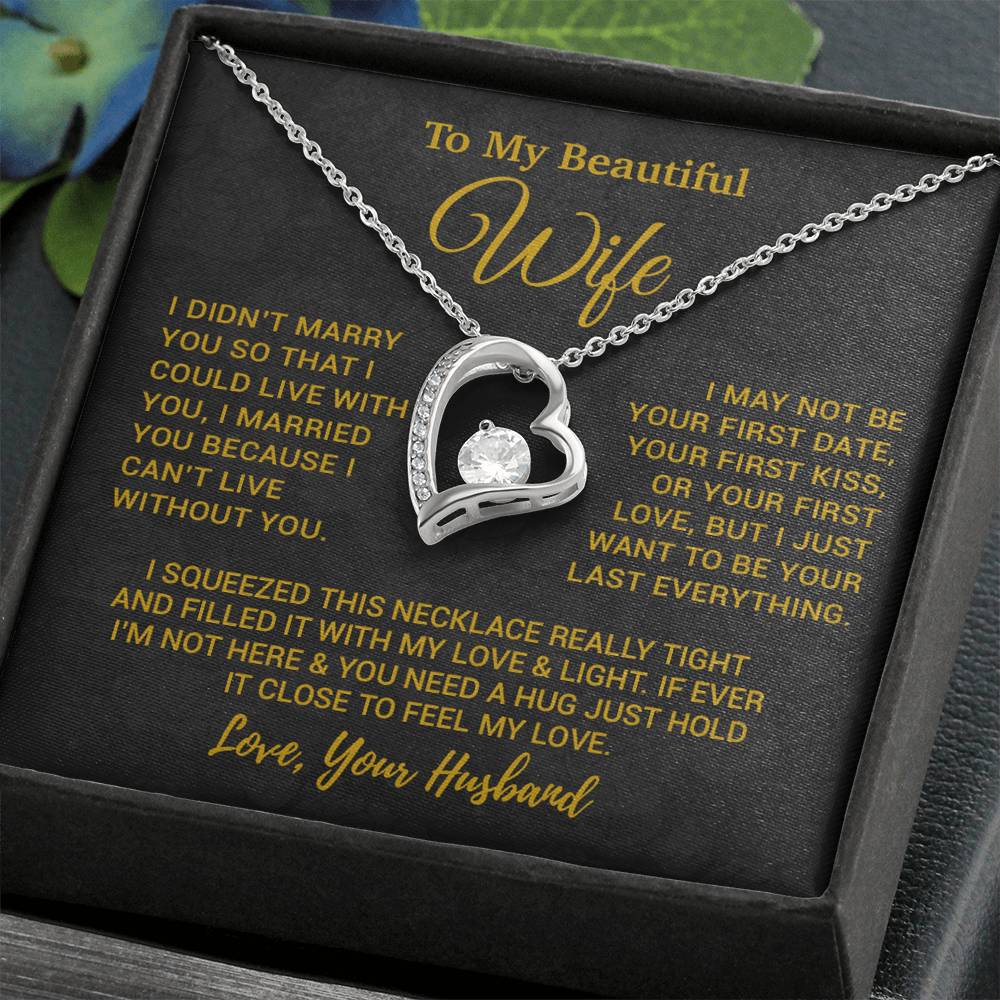 To My Wife Necklace, Christmas Gifts For Women, Anniversary Gift For Wife 23_9