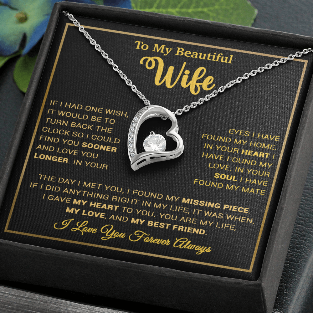 To My Wife Necklace, Gift For Wife, Anniversary Gift For Wife, Christmas Gift 27_9