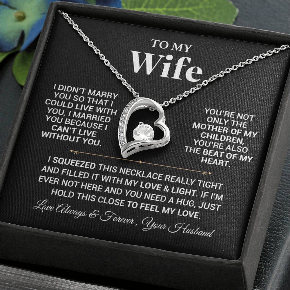 To My Wife Necklace, Christmas Gift For Wife, Christmas Gifts For Her, Wife Gift 18_7