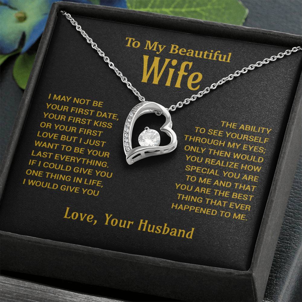 To My Wife Necklace, Christmas Gifts For Women, Anniversary Gift For Wife 14_11