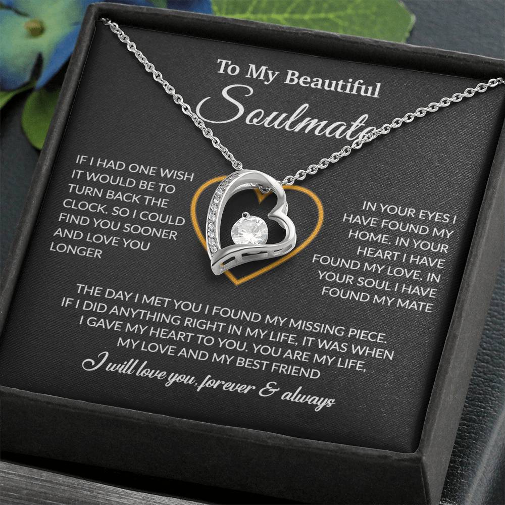 To My Soulmate Necklace, Anniversary Gift For Wife, Valentine Gift for Wife 17_12